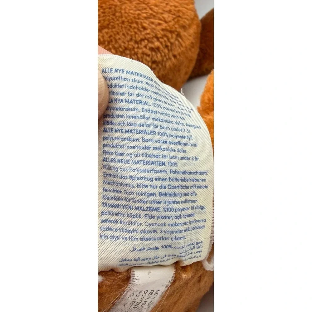 Build-A-Bear Workshop Pokemon Eevee Plush‎ Brown Stuffed Animal Toy 2017 E071